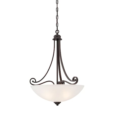 Thomas Haven 3Light Pendant in Espresso TC0016704